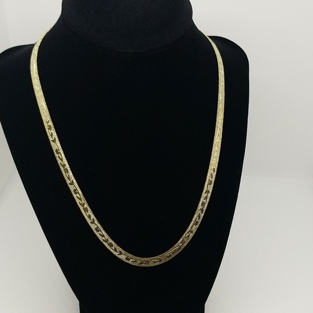Herringbone necklace